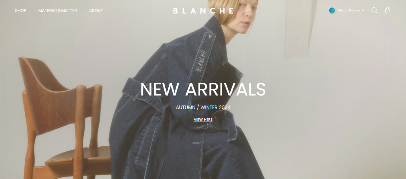 Blanche - Design Project