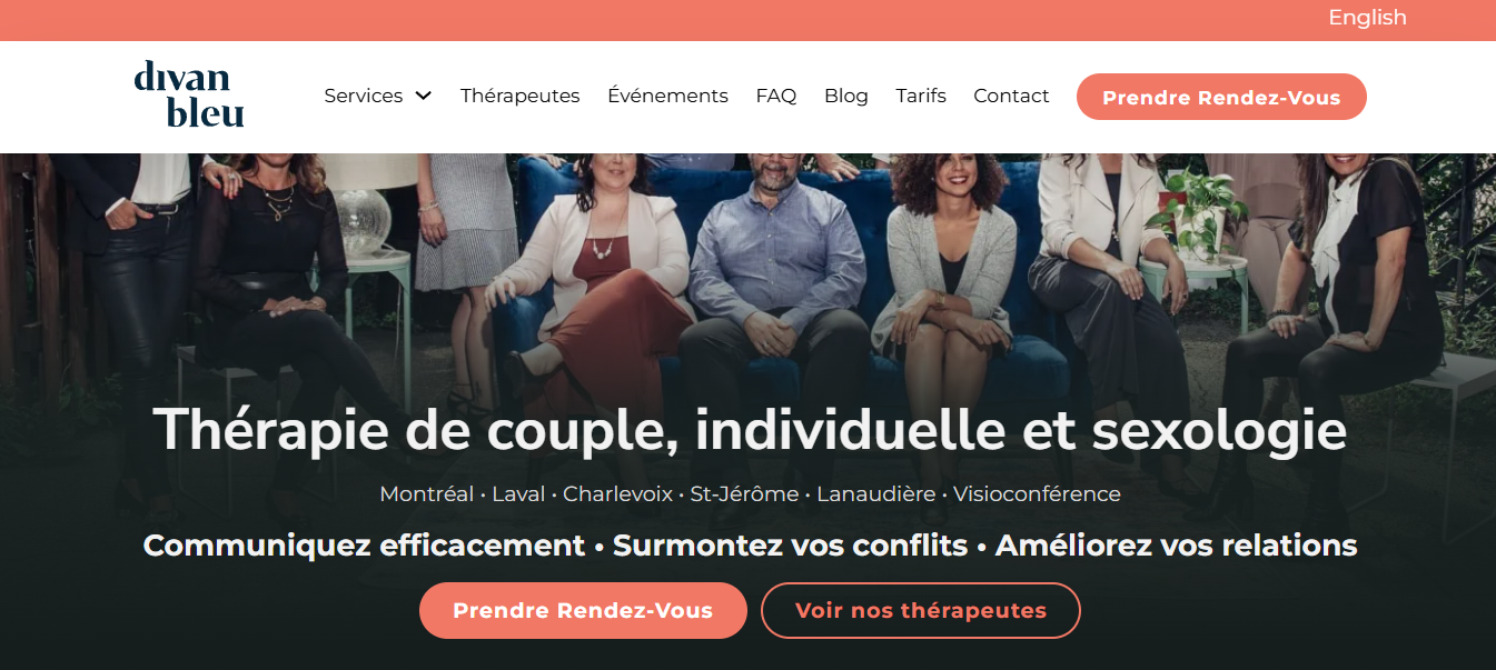 Divan Bleu - Design Project